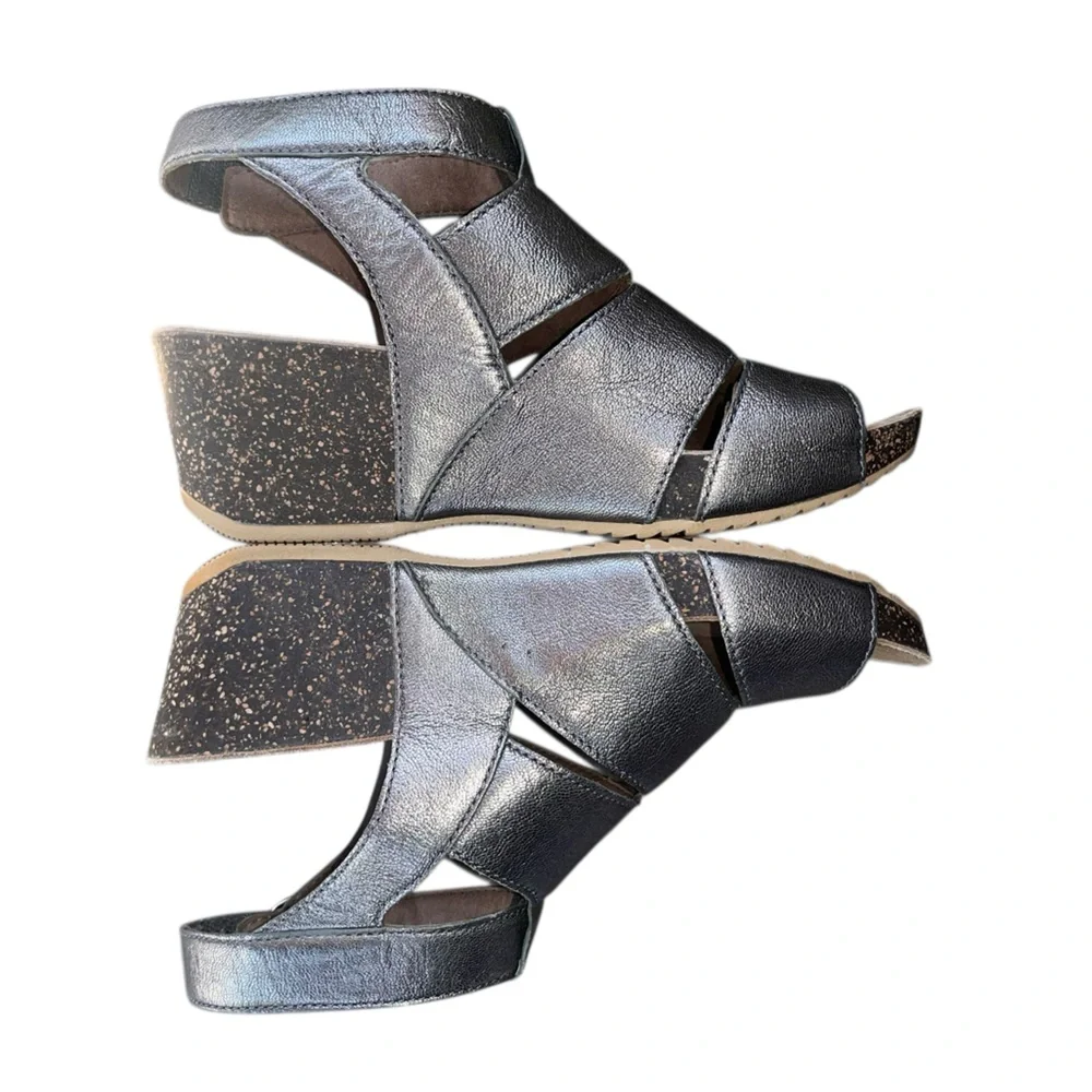 DANSKO Wedge Sandals Size 36 (5.5 - 6) - Picture 4 of 6